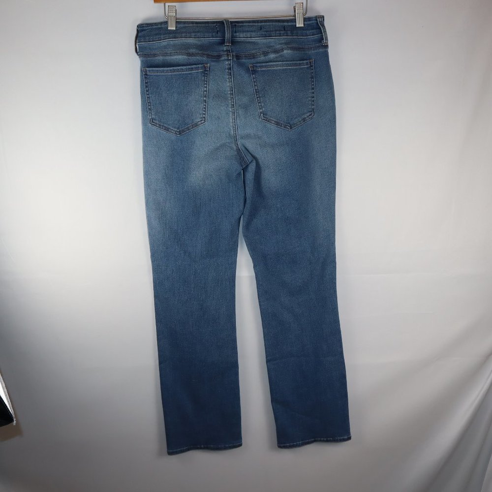 NYDJ Marilyn Straight Blue Medium Wash Jeans Women's Size 10 and 12 - Picture 4 of 16